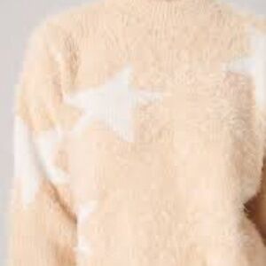 Starry Eyed Eyelash Sweater